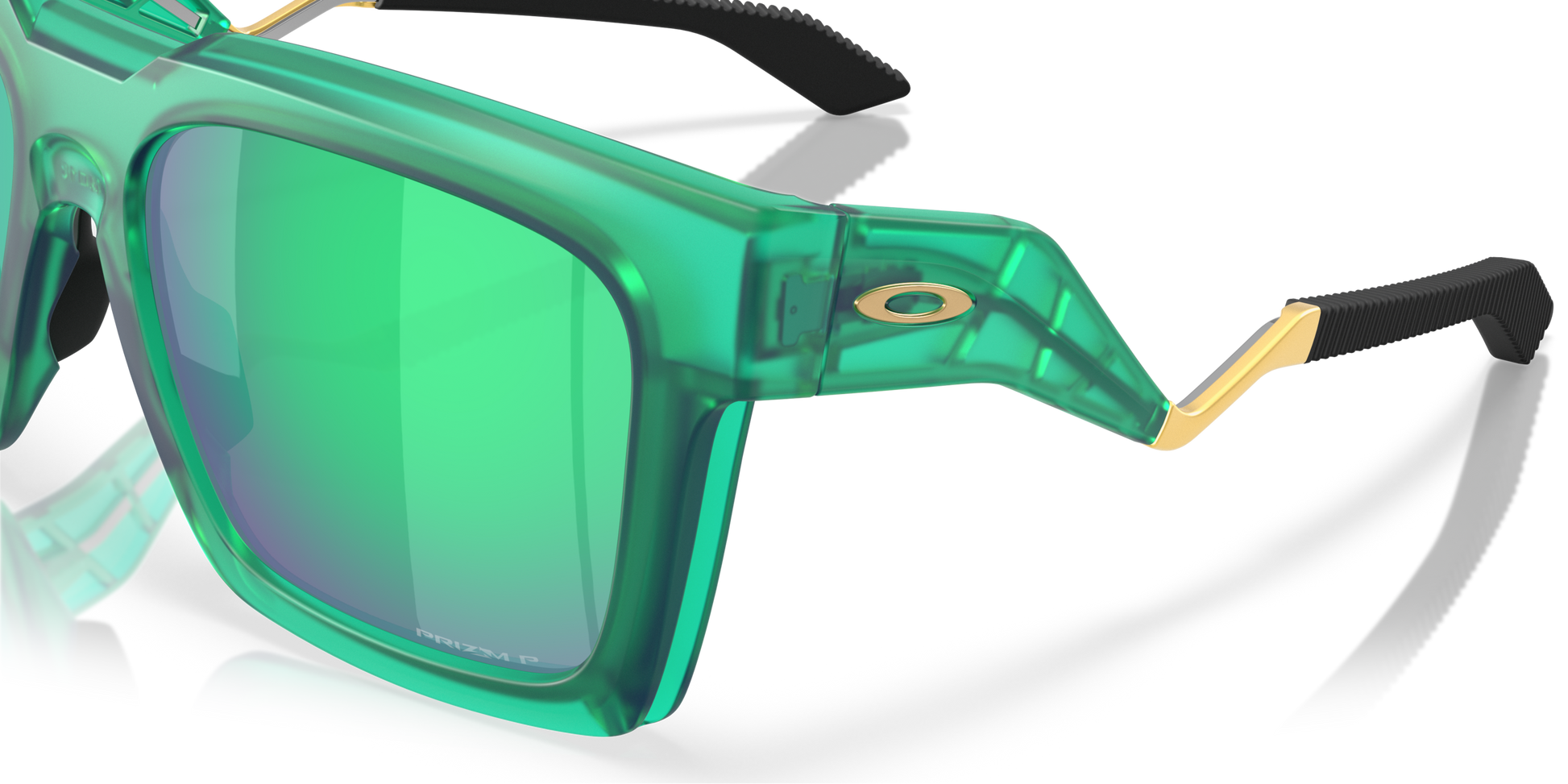 [Prizm Jade Polarized Lenses, Matte Translucent Viridian Frame]