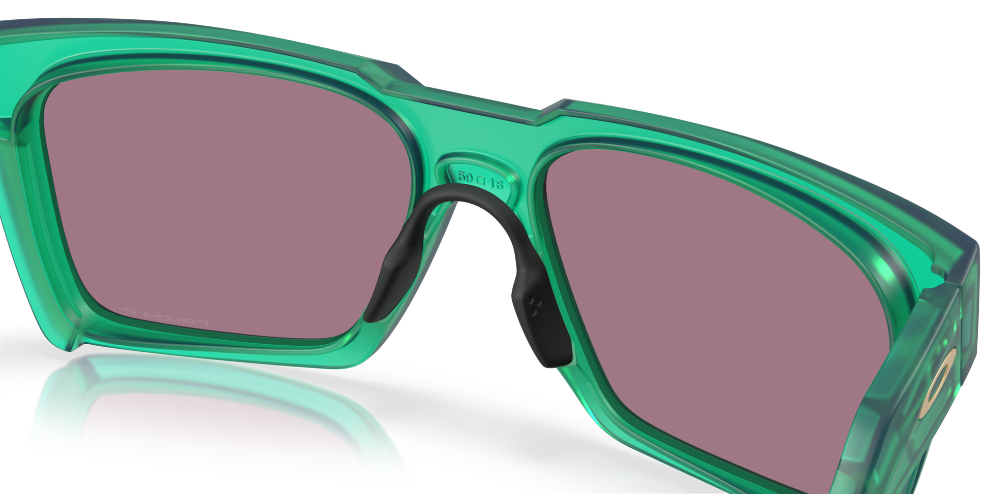 [Prizm Jade Polarized Lenses, Matte Translucent Viridian Frame]