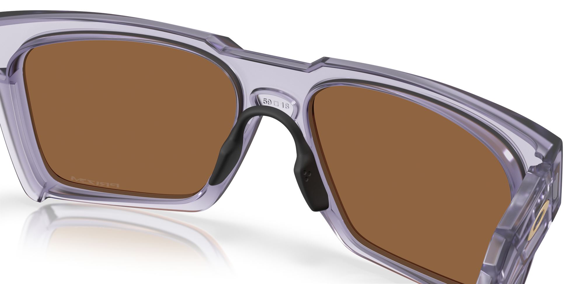 [Prizm Bronze Lenses, Matte Translucent Lilac Frame]