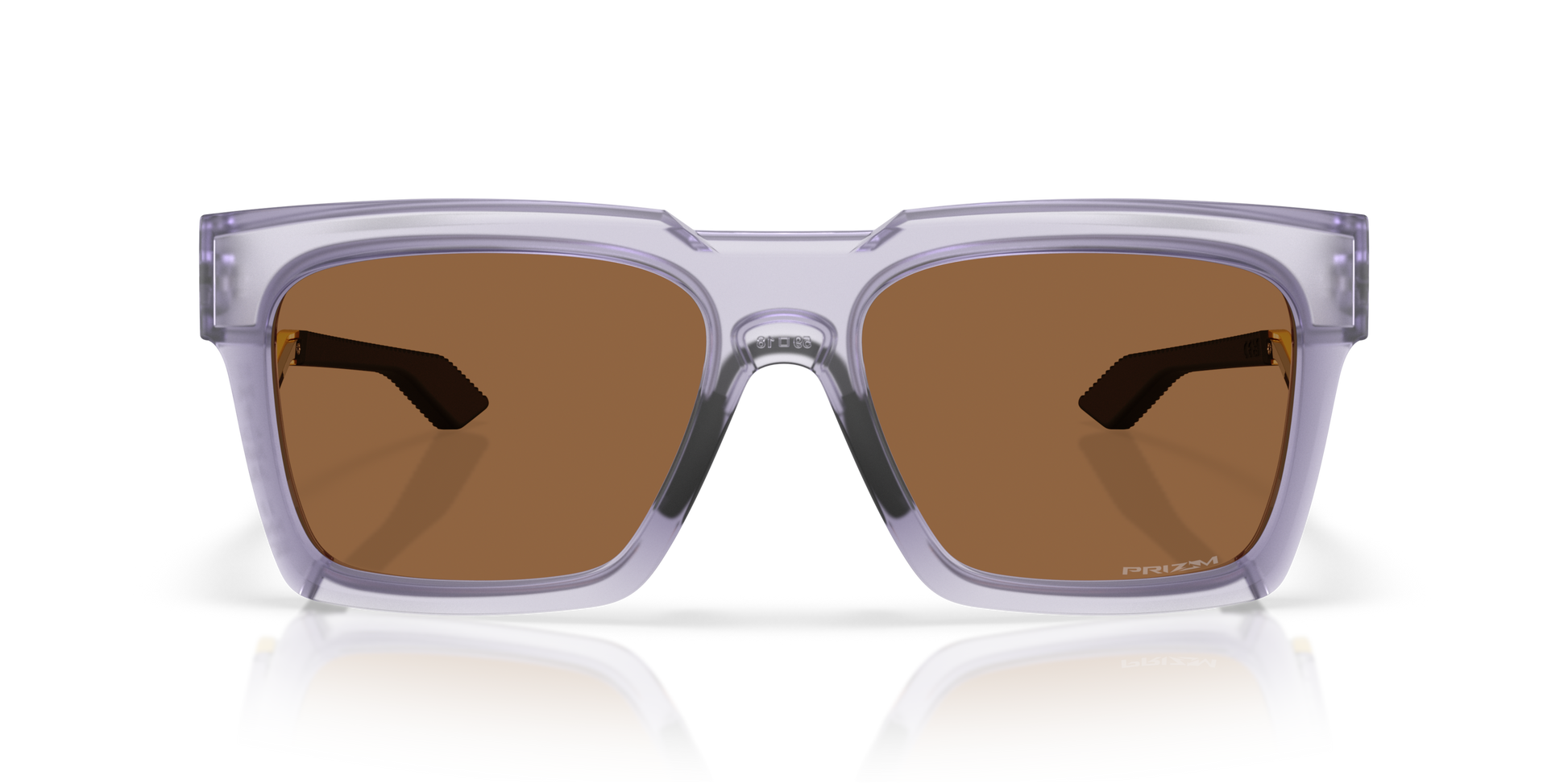 [Prizm Bronze Lenses, Matte Translucent Lilac Frame]