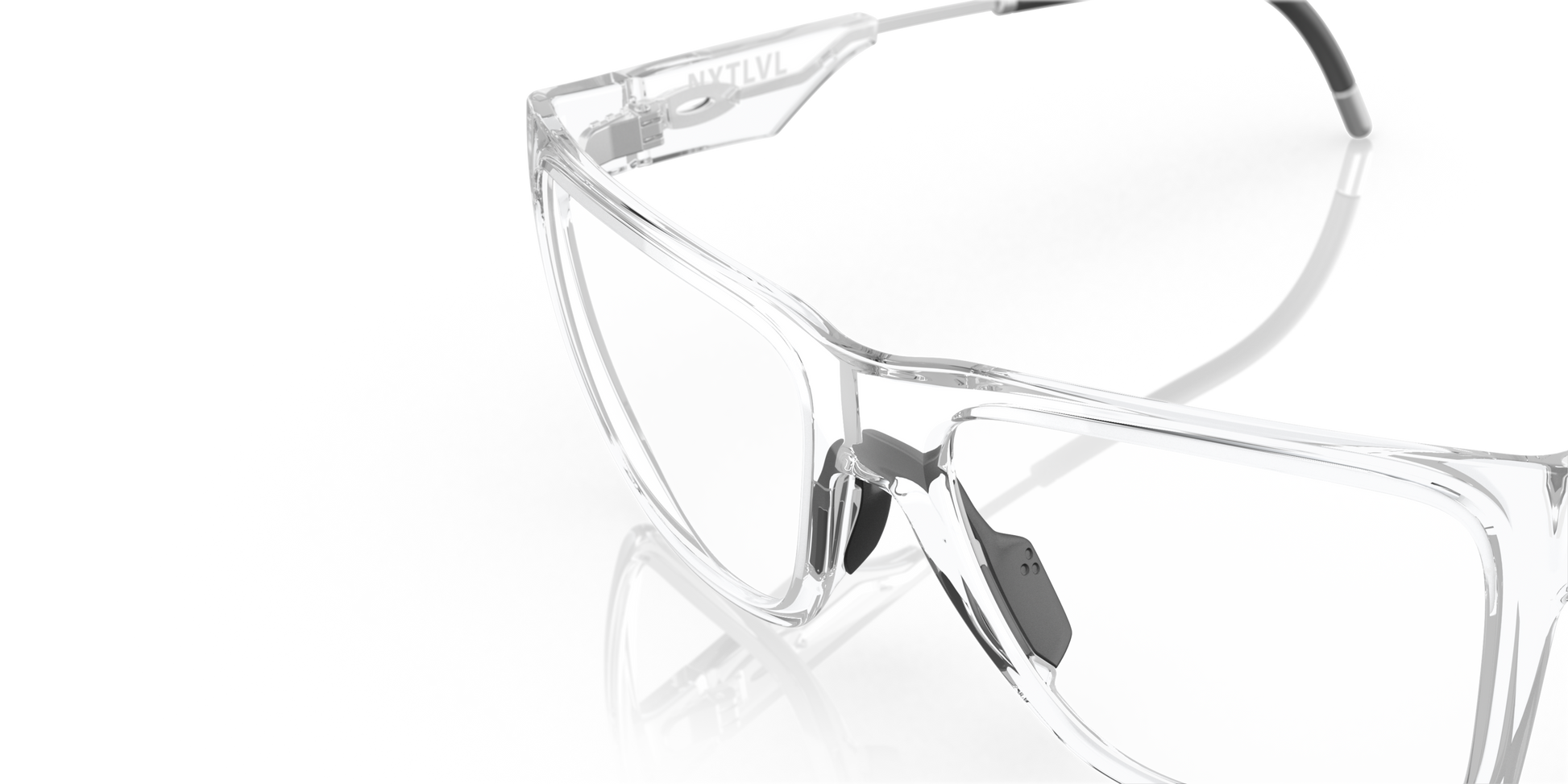 [Polished Clear Frame]