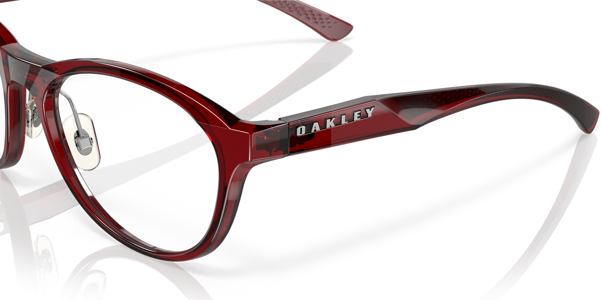 [Polished Transparent Brick Red Frame]