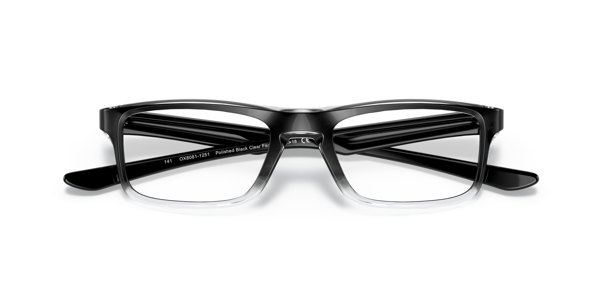 [Polished Black Clear Fade Frame]