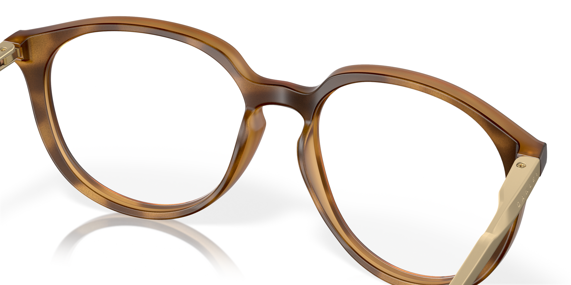 [Satin Brown Tortoise Frame]