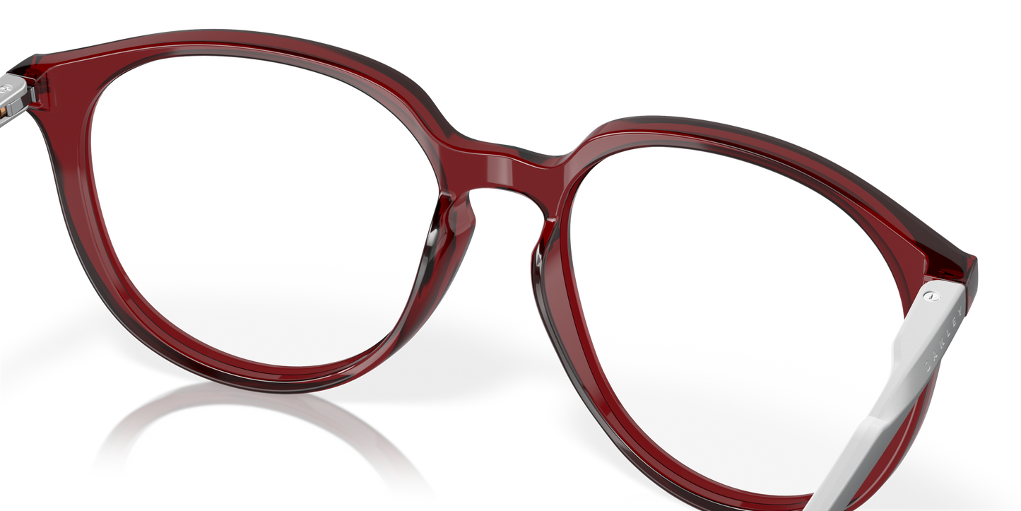 [Polished Translucent Brick Red Frame]