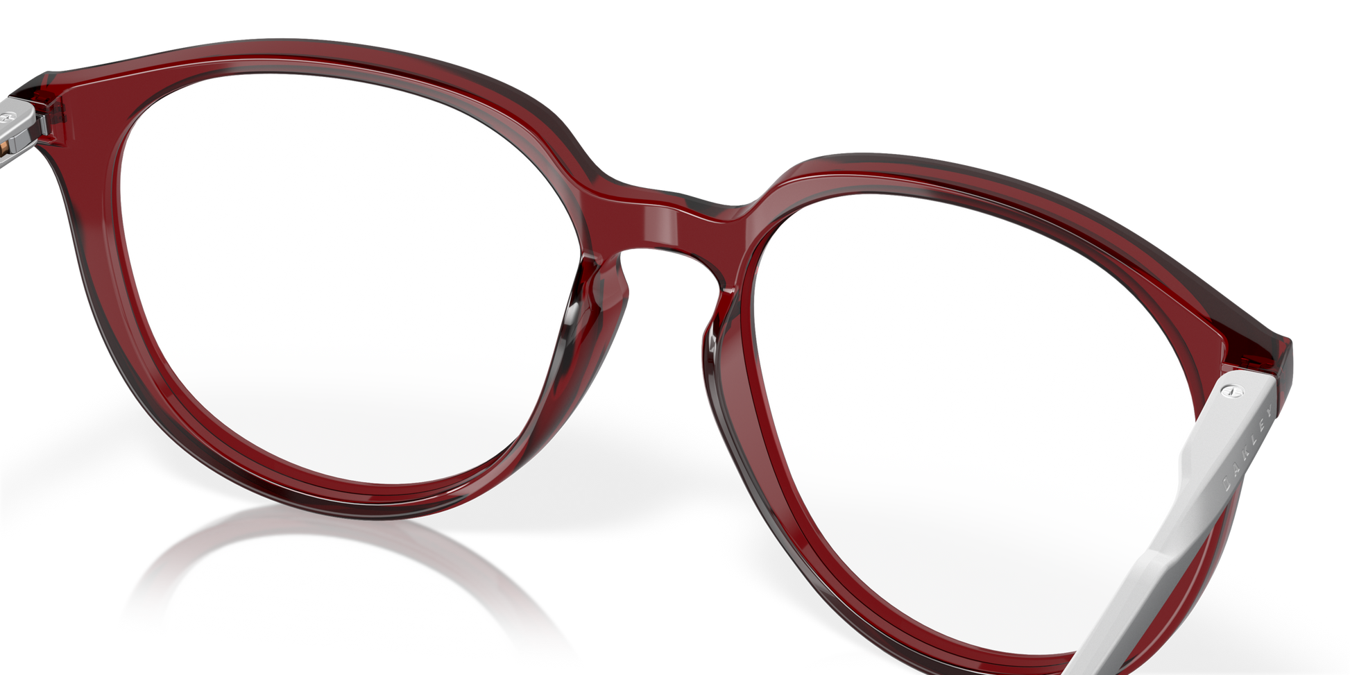 [Polished Translucent Brick Red Frame]