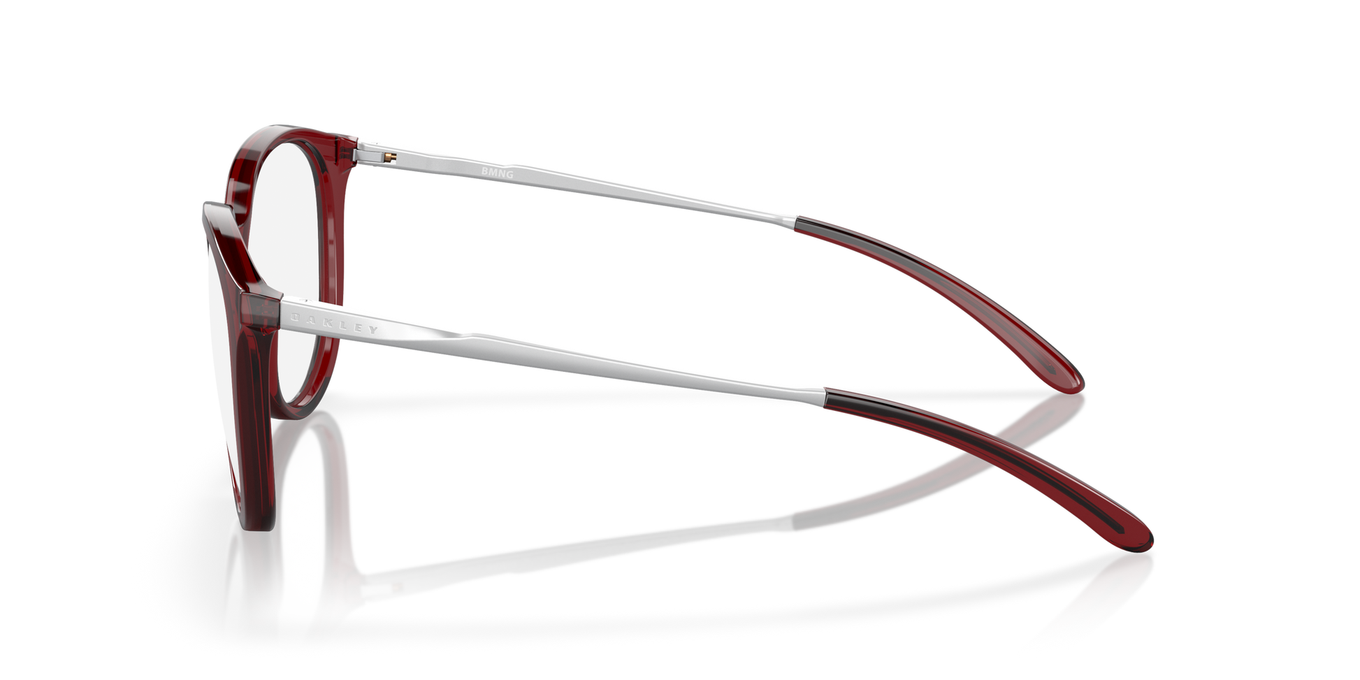 [Polished Translucent Brick Red Frame]