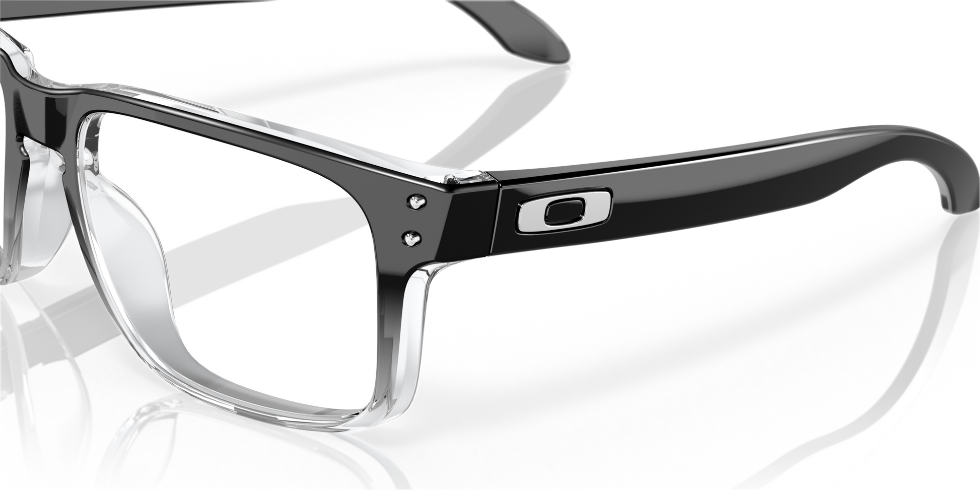 [Polished Black Clear Fade Frame]