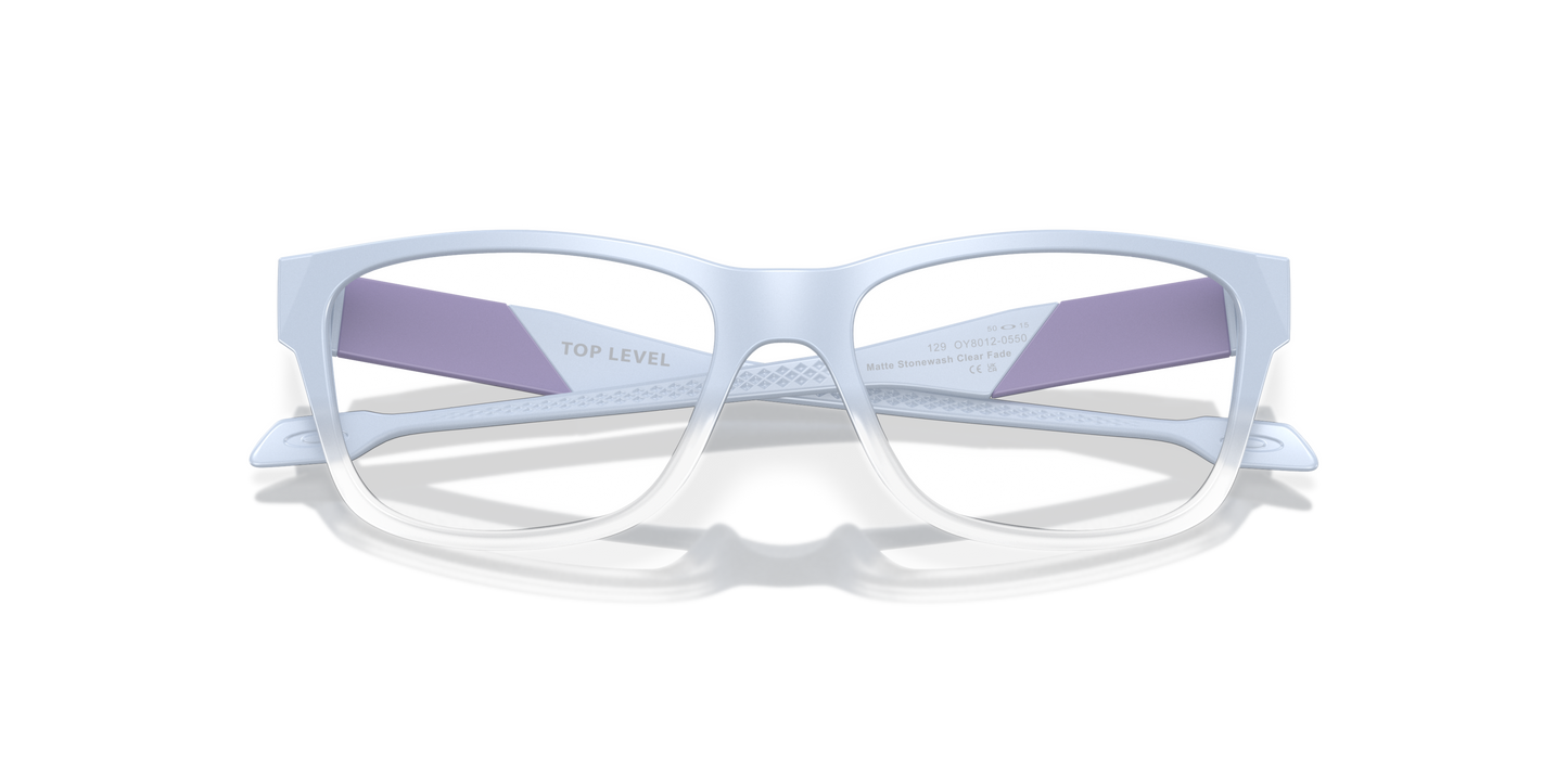[Matte Stonewash Clear Fade Frame]