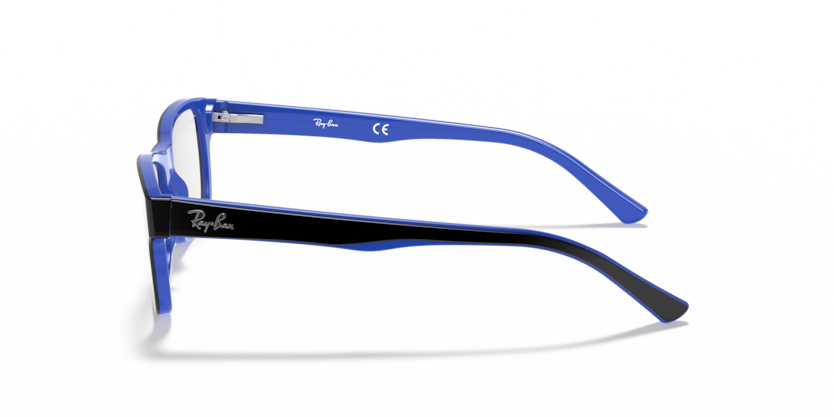 [Black on Blue]