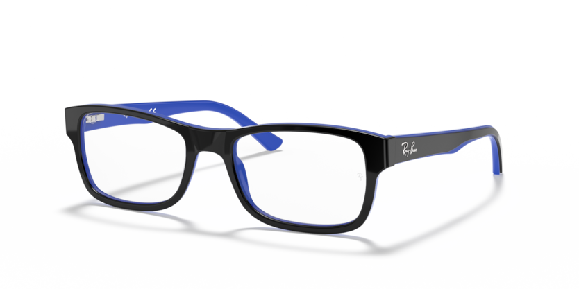 [Black on Blue]