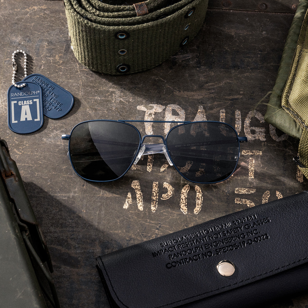 [Navy & American Gray SkyRx Lens]