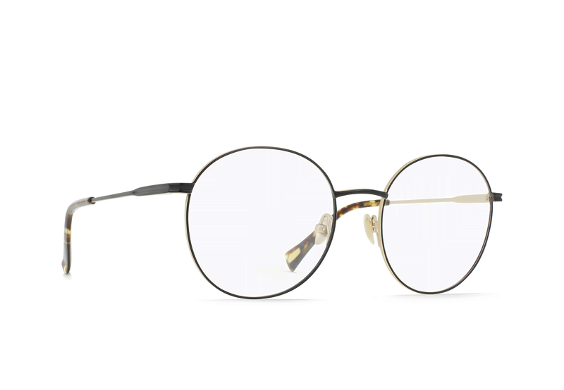 [Satin Black Brindle Tortoise / Clear]