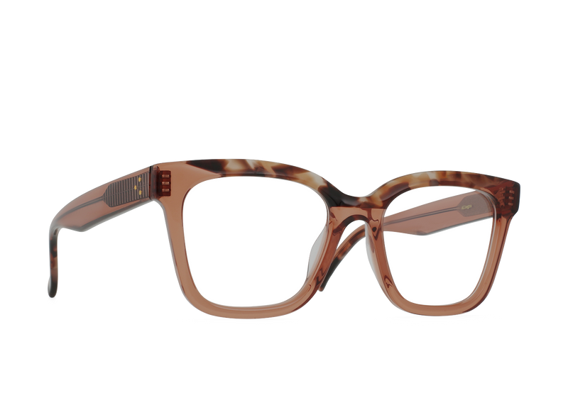 [Allegra Almond Tortoise / Clear]