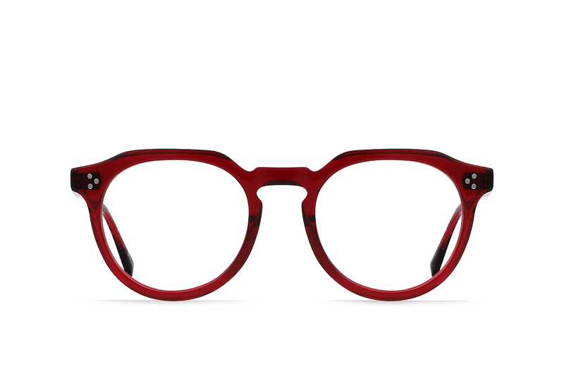 [Oxblood / Clear]