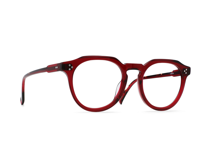 [Oxblood / Clear]