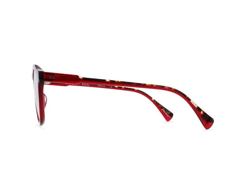 [Oxblood / Clear]