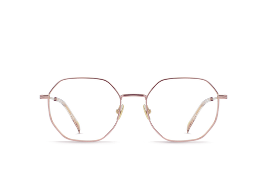 [Satin Silk + Rose / Clear]
