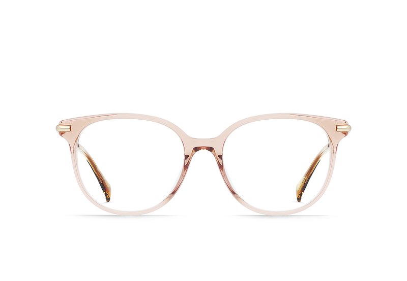 [Magnolia + Suede / Clear]