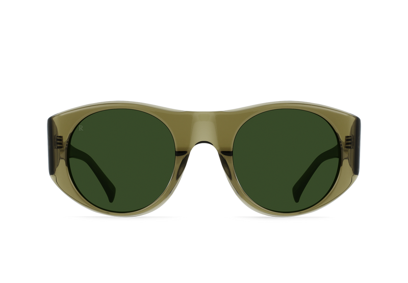 [Transparent / Bottle Green]