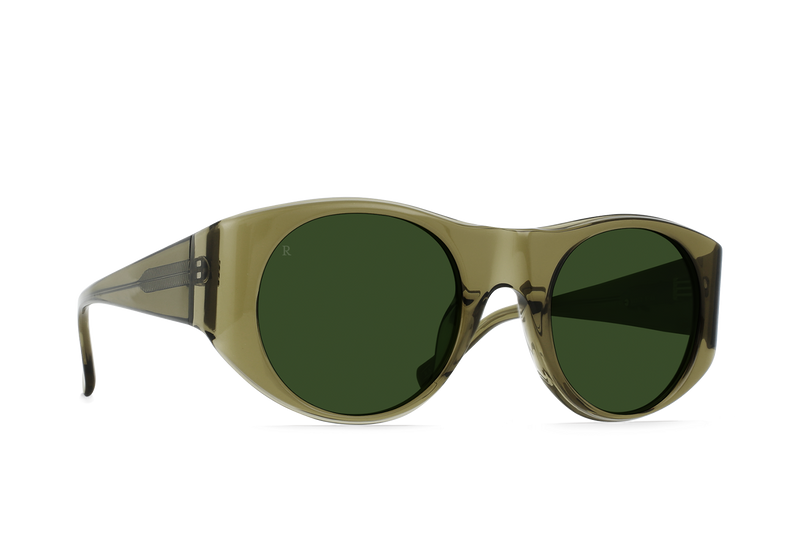 [Transparent / Bottle Green]