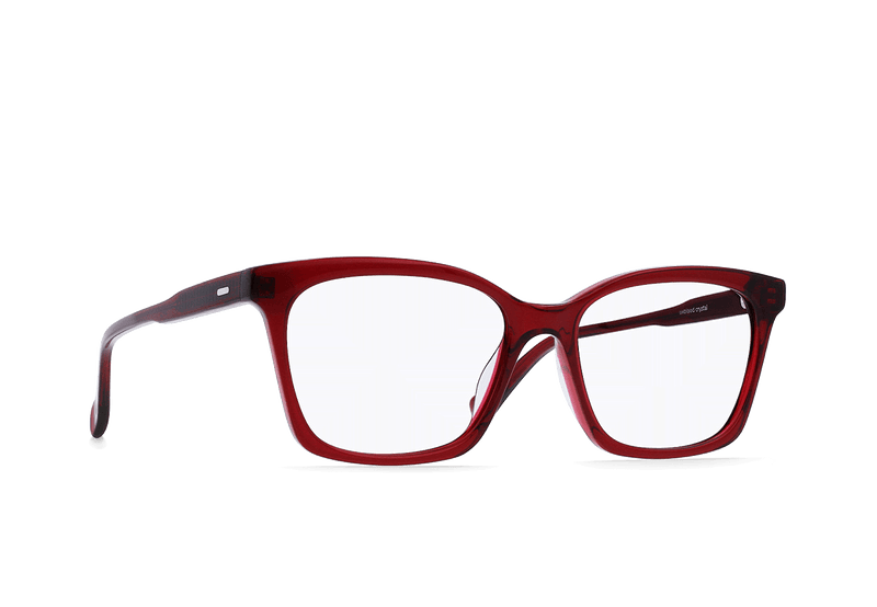 [Oxblood / Clear]