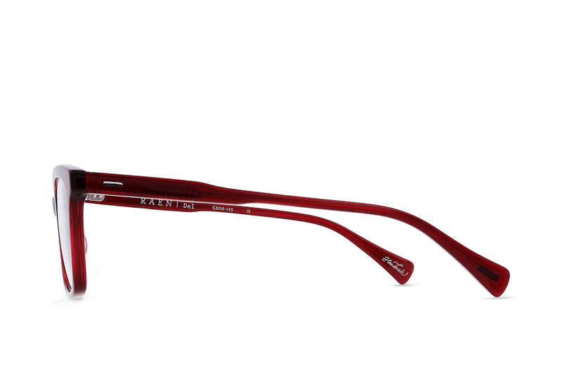 [Oxblood / Clear]