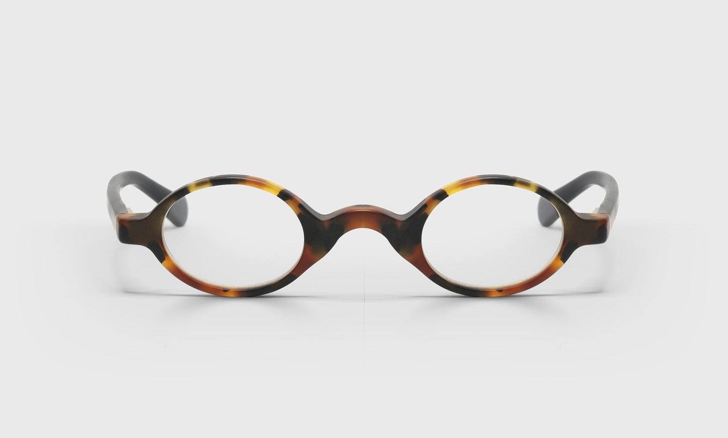 [19 -  Matte Tortoise Front with Black Temples]