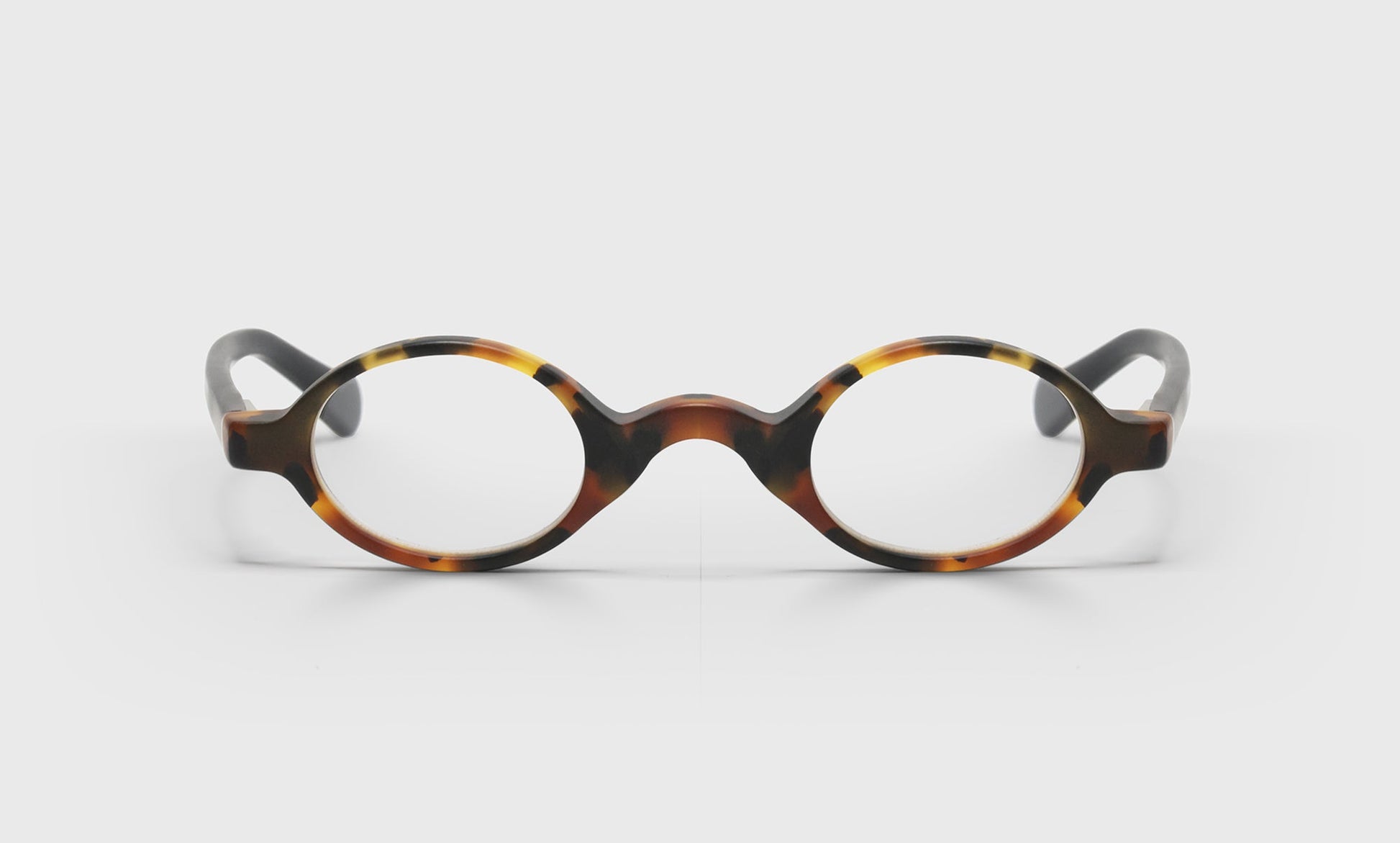 [19 -  Matte Tortoise Front with Black Temples]
