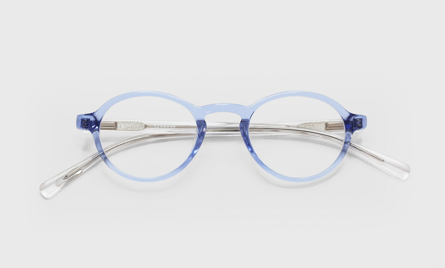 [15 - Light Blue Crystal Front with Crystal Temples]