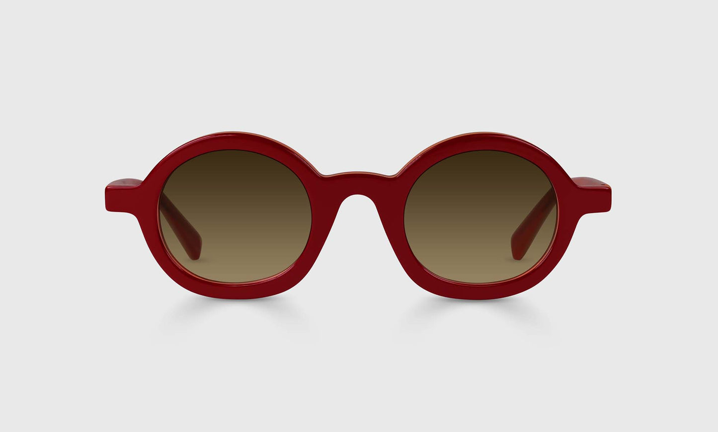 [01 - Scarlet Red Layered Front and Templed]