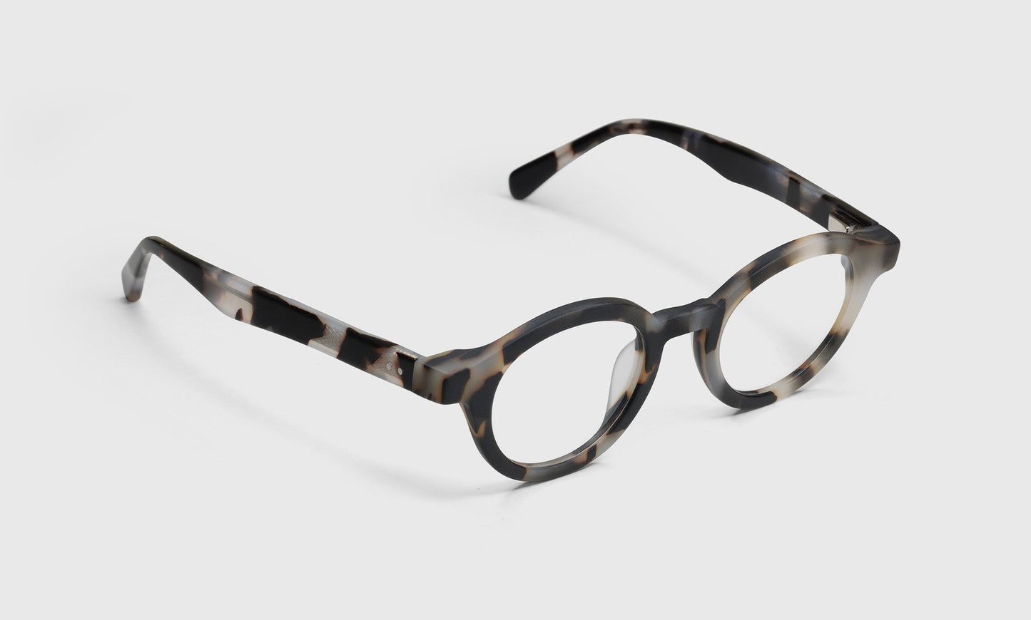 [74 - Matte Grey Tortoise Front and Temples]
