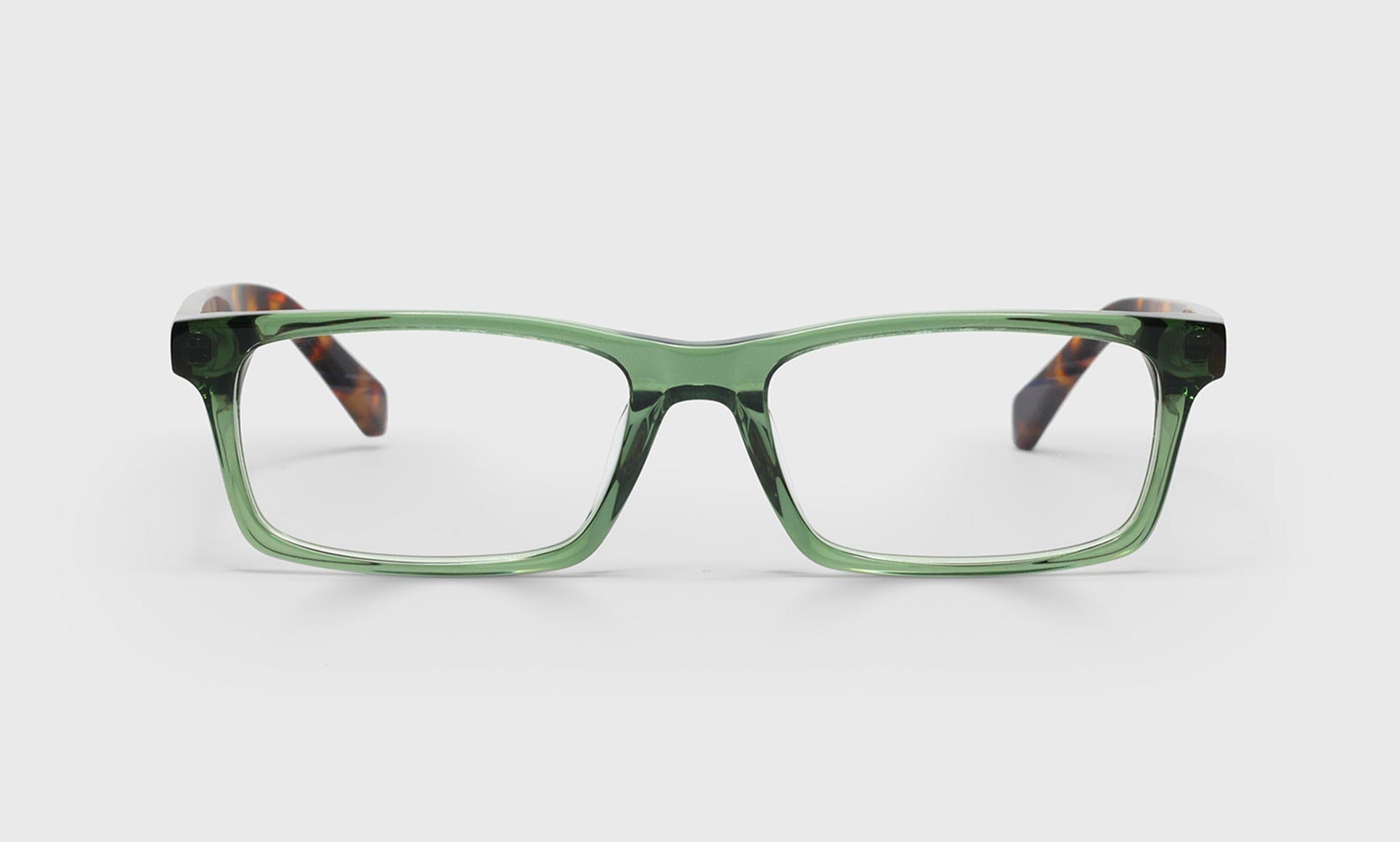 [17 - Green Crystal Front with Tortoise Temples]