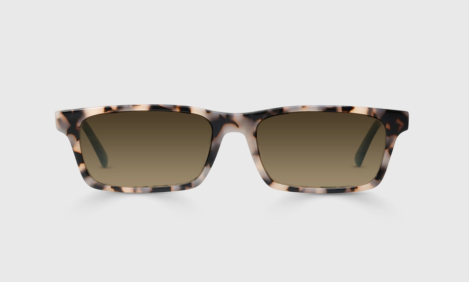 [21 - Vanilla Tortoise Front and Milky Grey-Blue Temples]