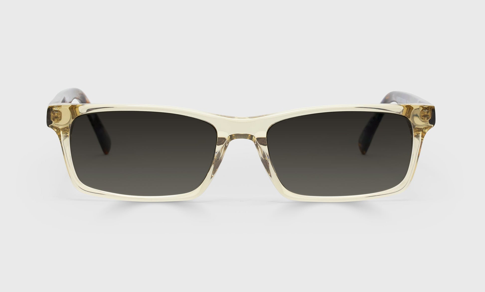 [86 - Sand Crystal Front with Blue Multi-Color Temples]