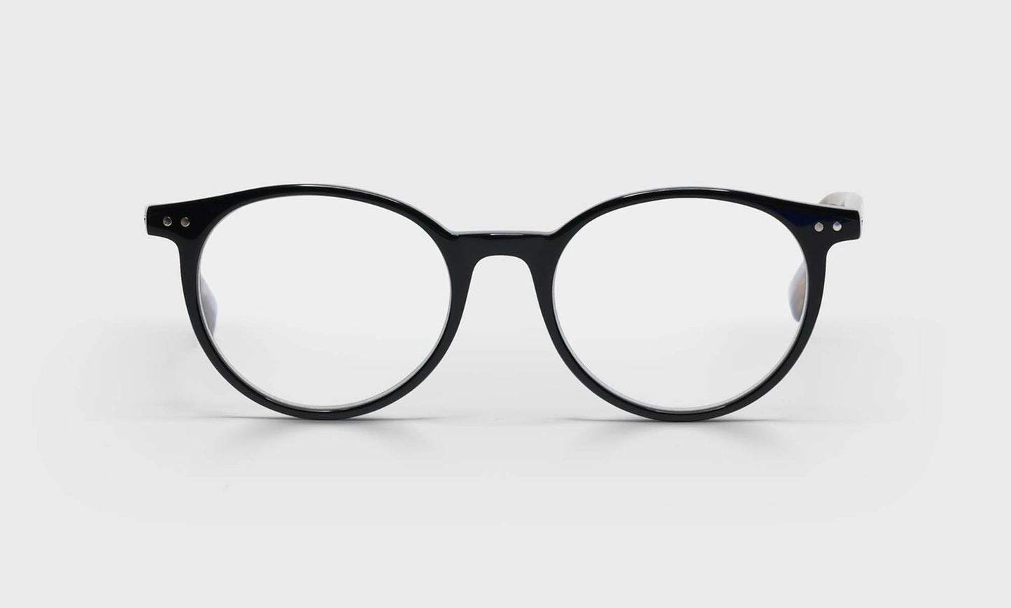 [07 - Black & Horn Front and Temples]