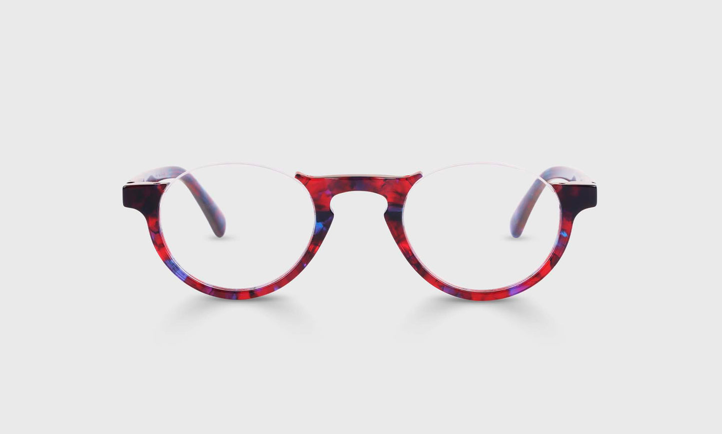 [01 - Red and Blue Water Color Front and Temples]