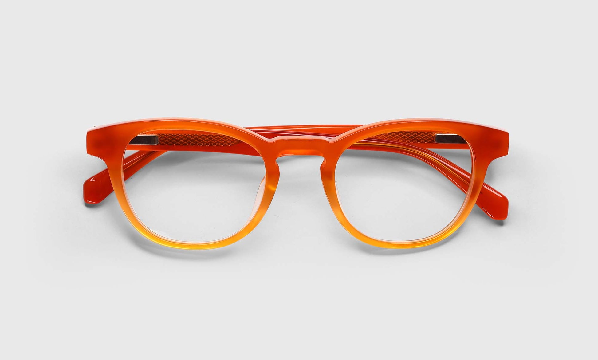 [76 - Orange to Peach Fade Front and Temples]