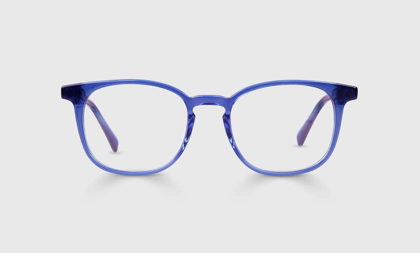 [11 - Sapphire Blue Crystal Front and Temples]