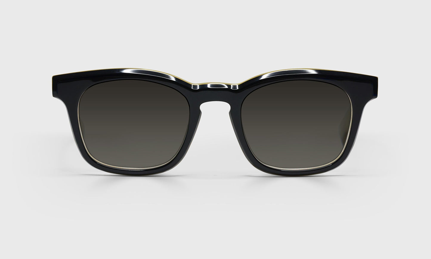[00 - Black with White Marble Inside Front and Temples]
