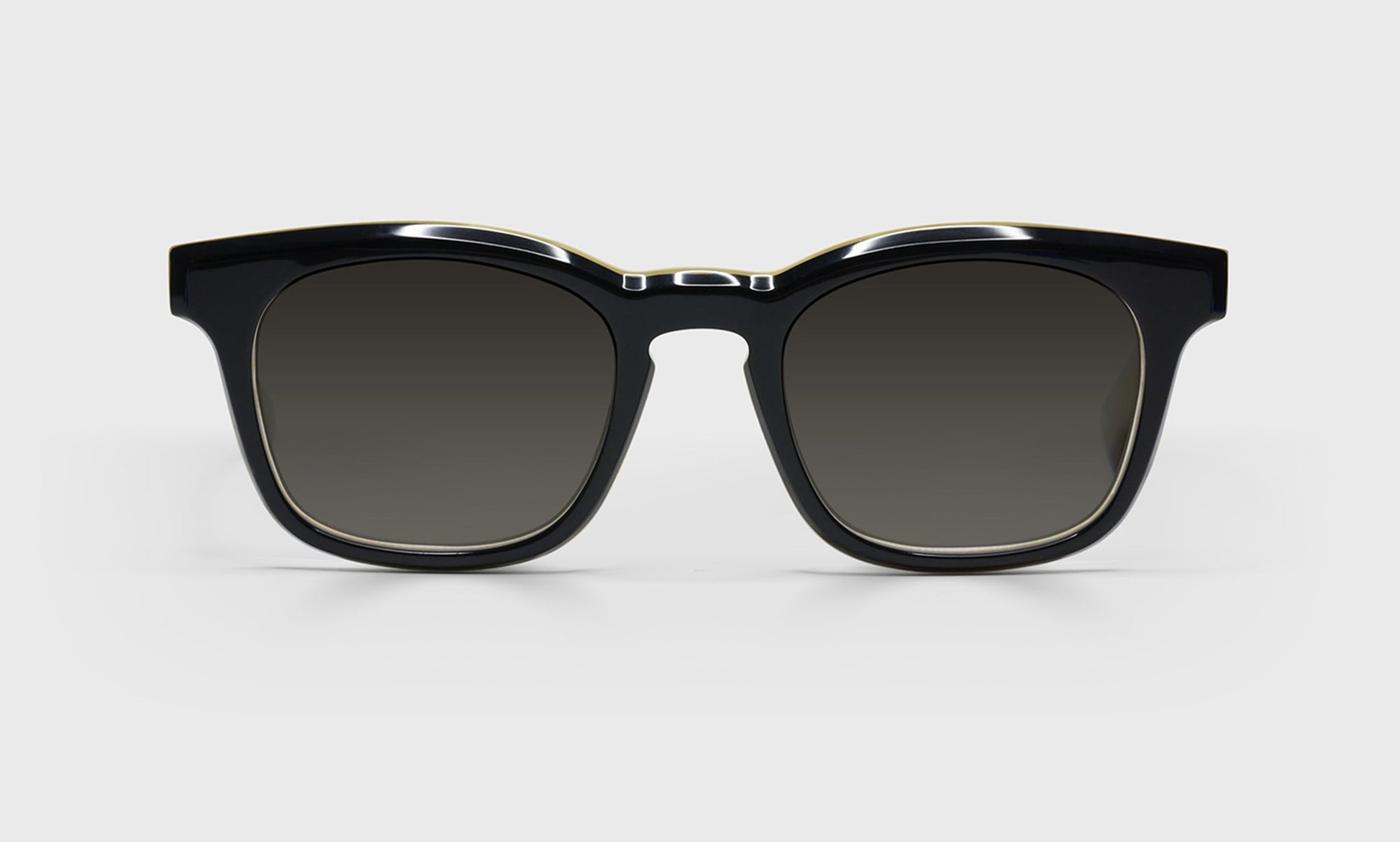 [00 - Black with White Marble Inside Front and Temples]