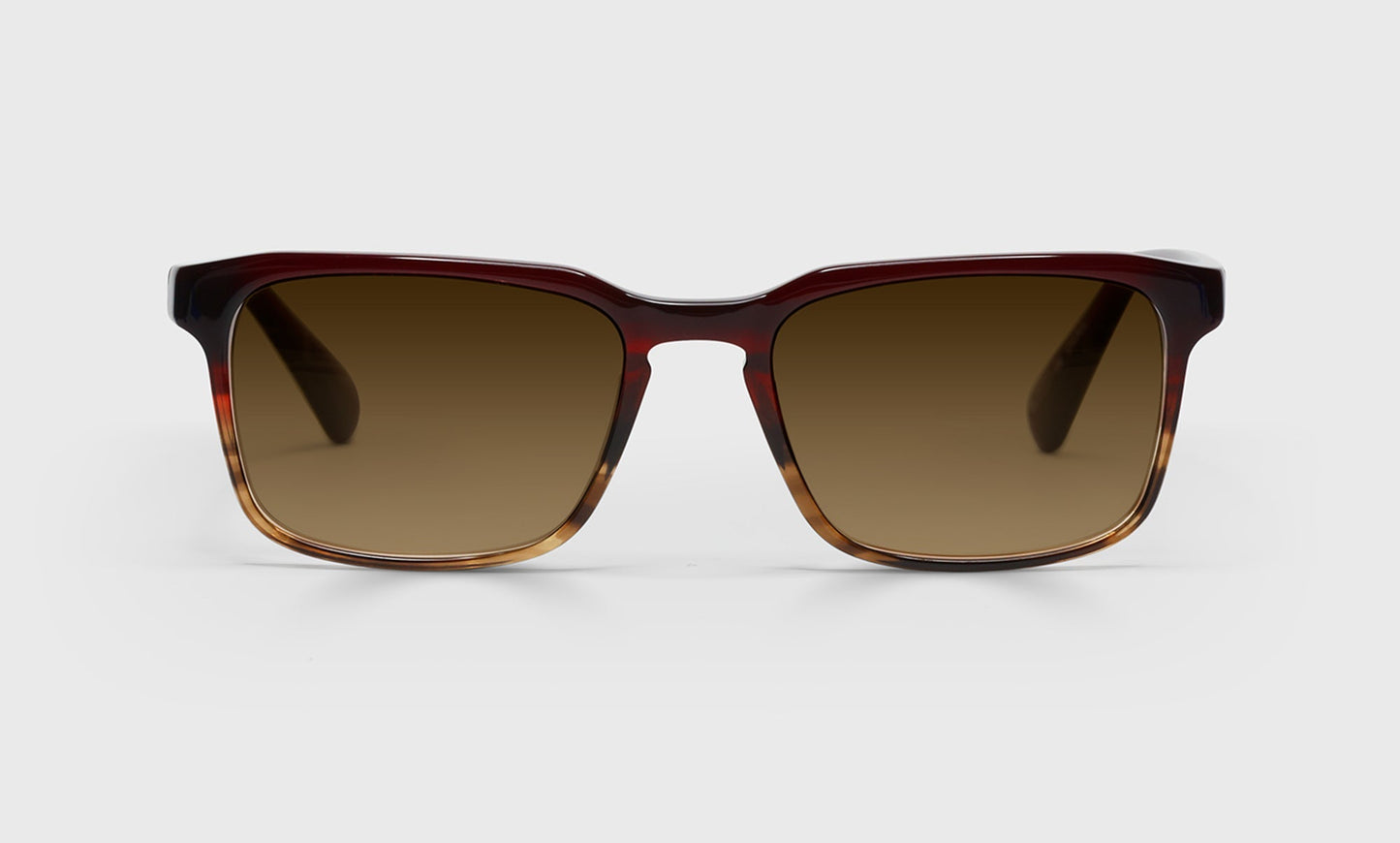 [01 - Burgundy to Brown Fade Front with Burgundy Temples]