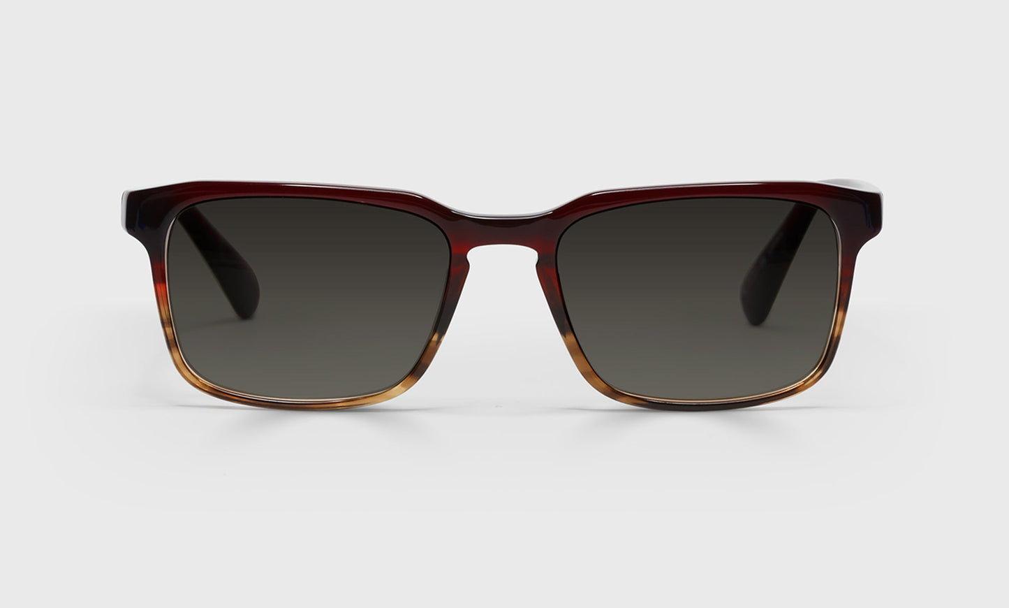 [01 - Burgundy to Brown Fade Front with Burgundy Temples]