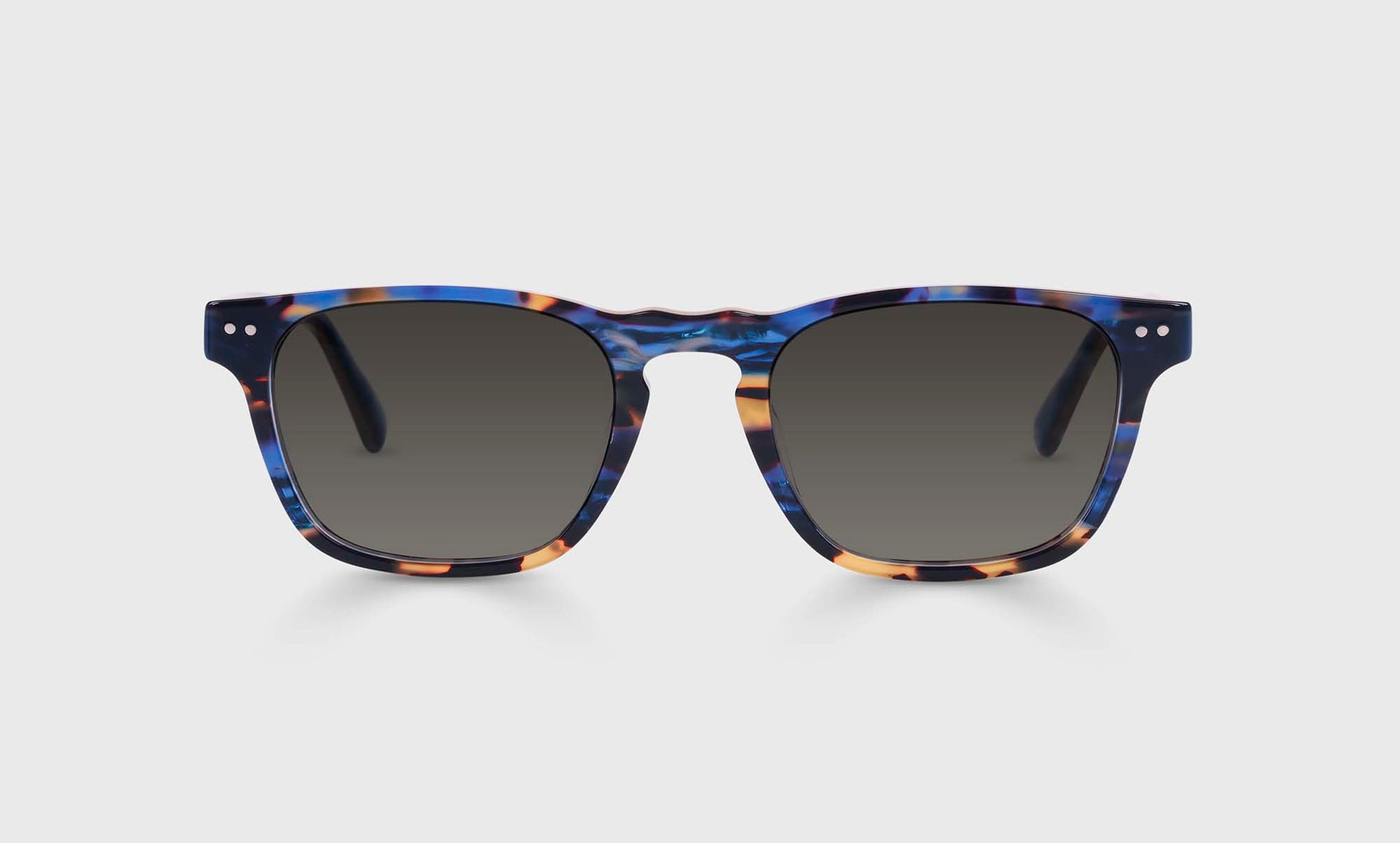 [50 - Blue and Brown Tortoise Front and Temples]
