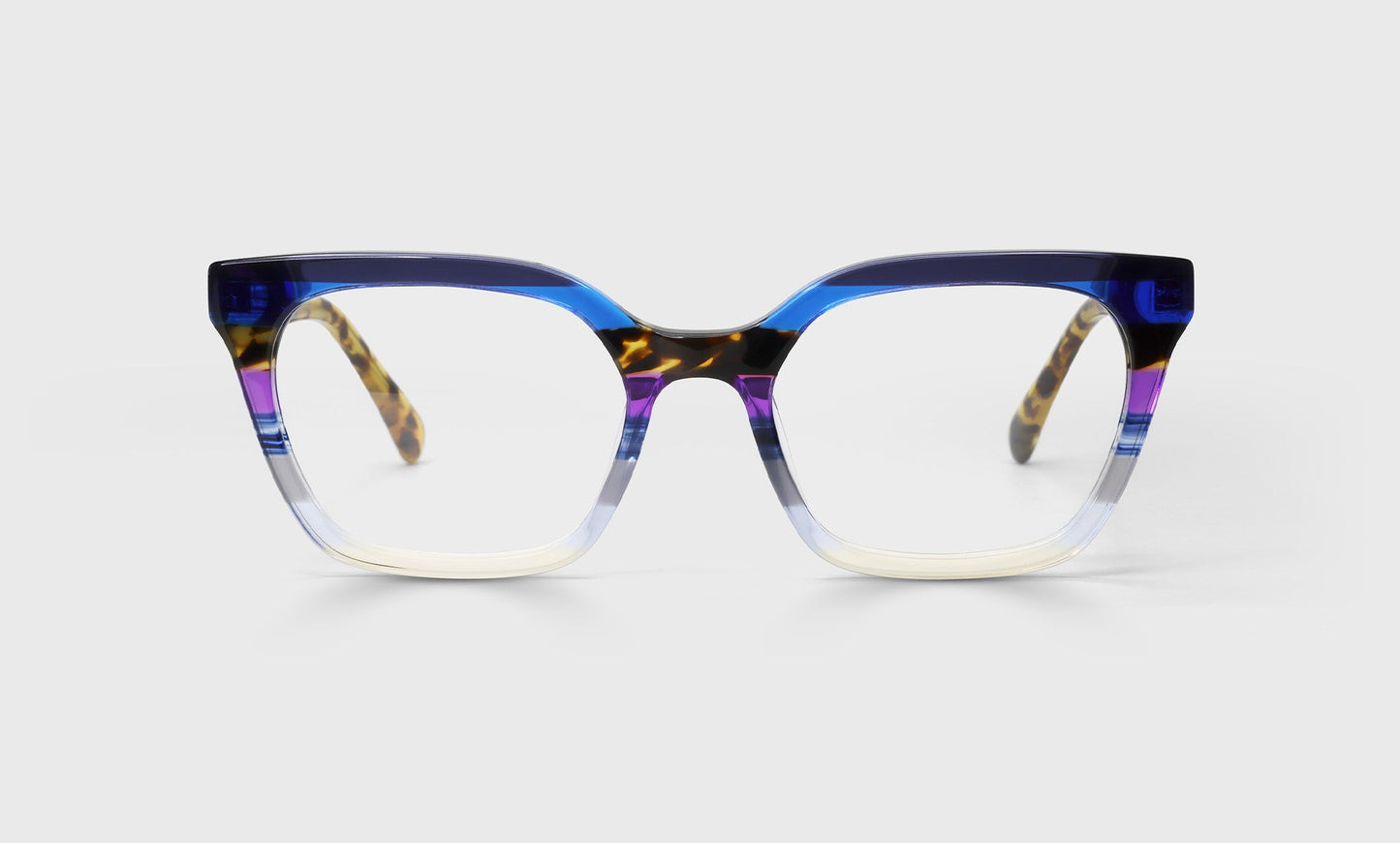 [15 - Purple Stripe Front with Tortoise Temples]