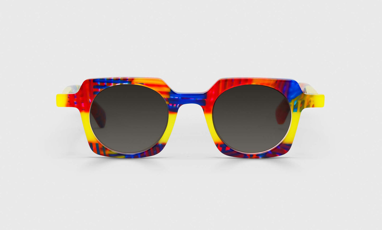 [01 - Red and Yellow Multi-Color Front and Temples]