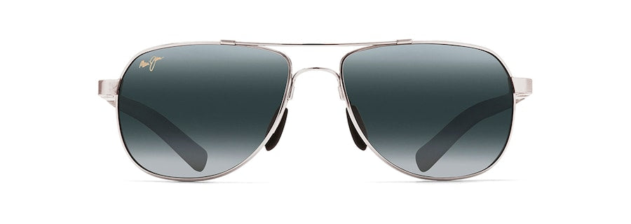 [Neutral Grey Lenses, Silver With Blue And Light Blue Frame]