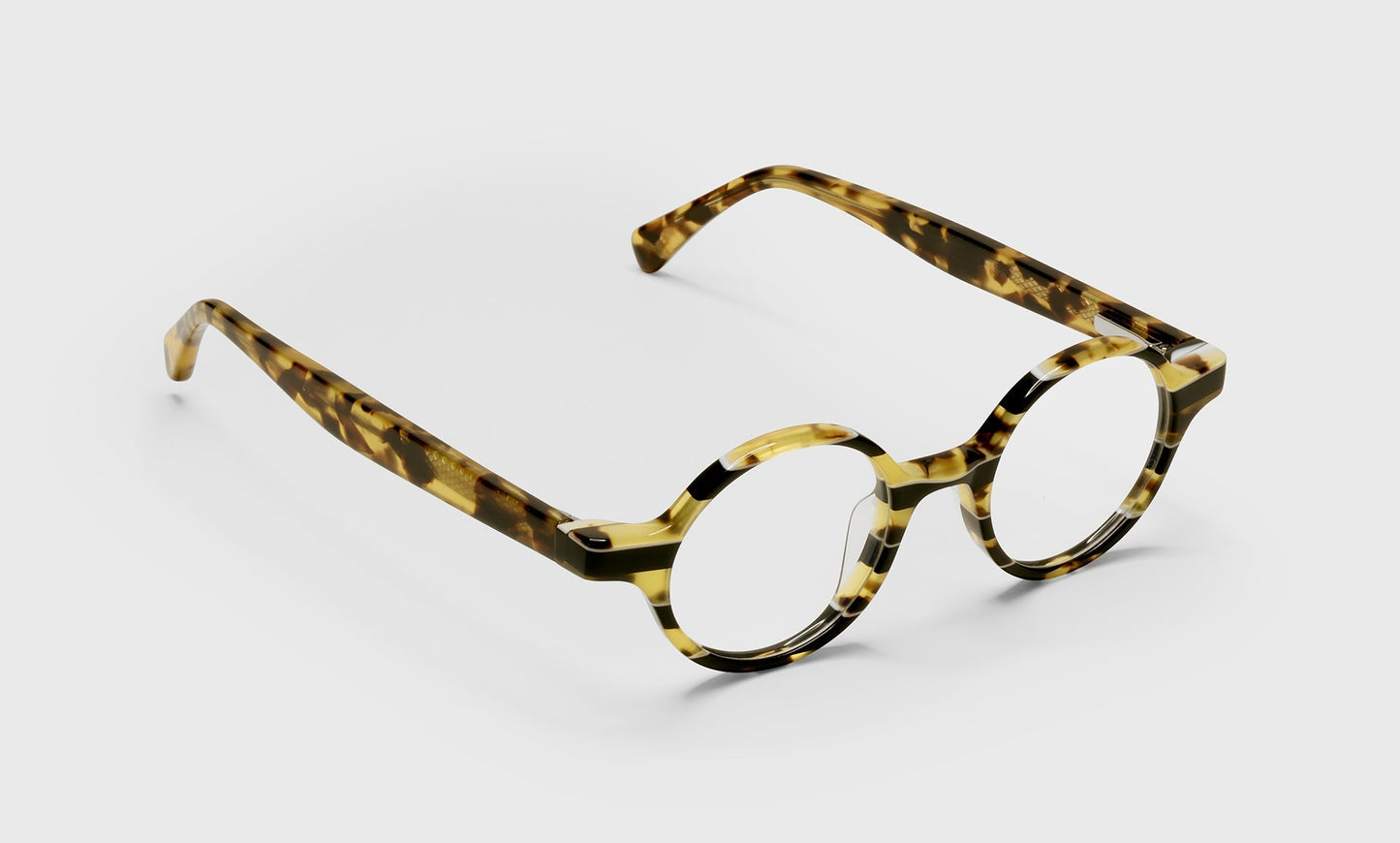 [19 - Tortoise Stripe Front with Tortoise Temples]