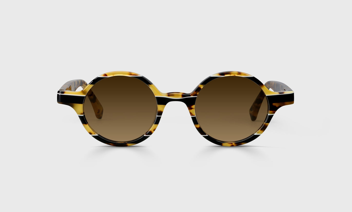 [19 - Tortoise Stripe Front with Tortoise Temples]