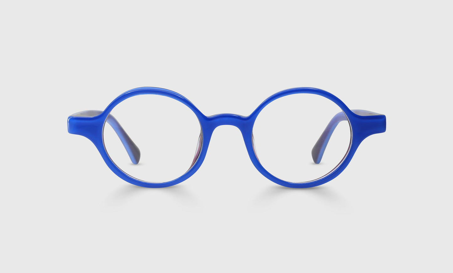 [20 - Layered Brilliant Blue with Purple Front and Temples]